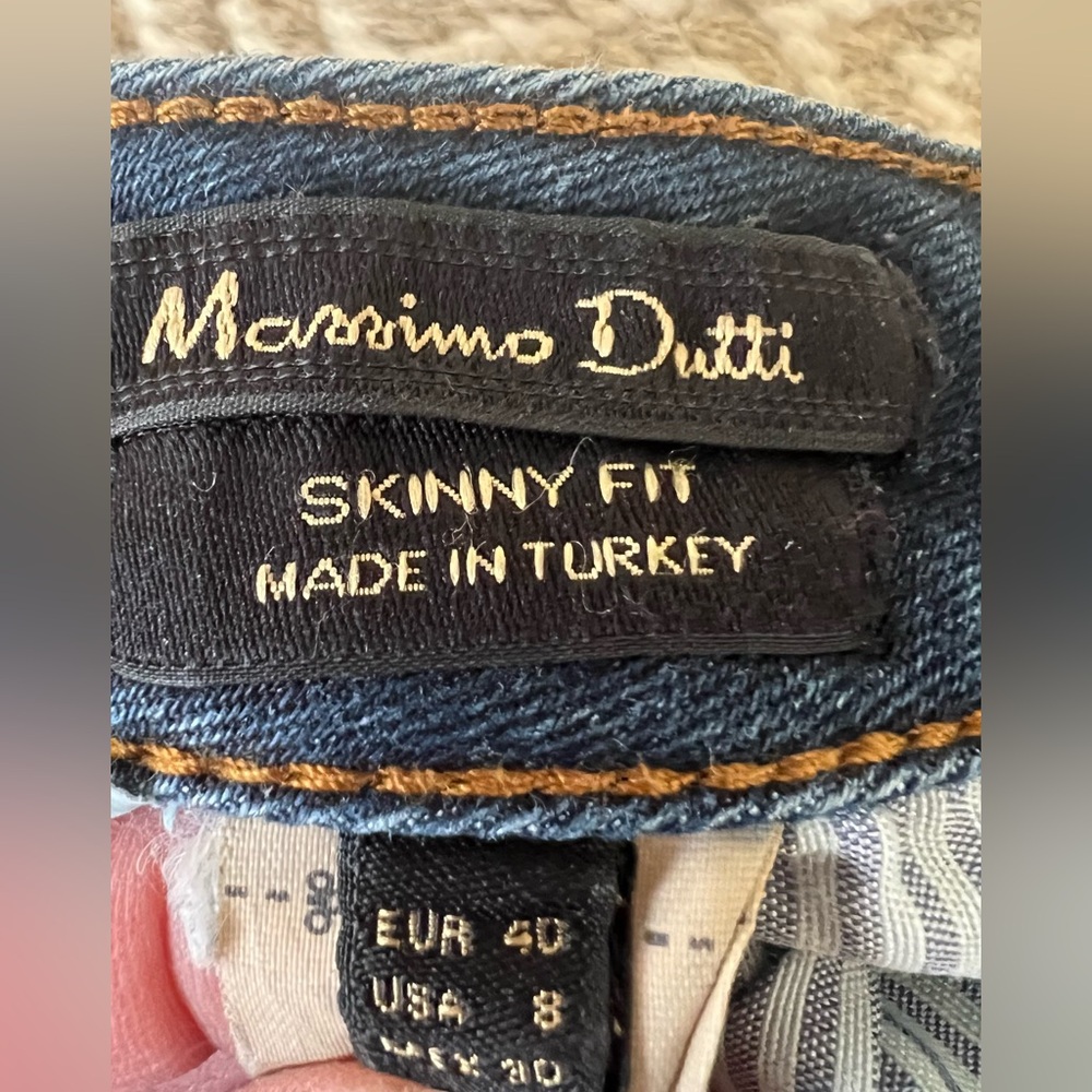 Massimo Dutti Dark Skinny Fit Jeans - Picture 5 of 6